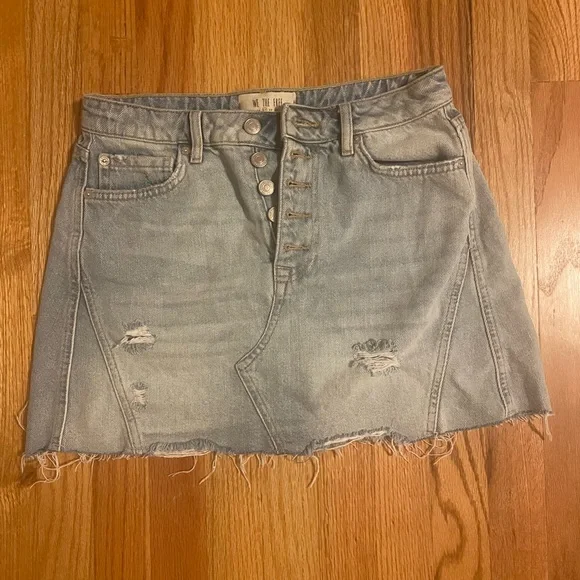 Free People denim skirt - Picture 3 of 5